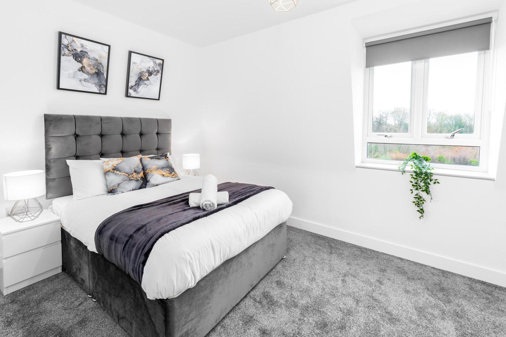 Stylish 2 Bedroom - Balcony - Secure Parking - Rated - 5mc Appartamento Birmingham